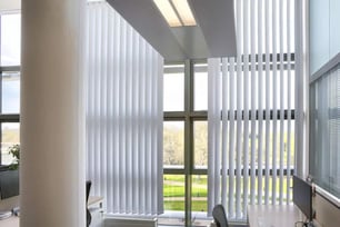 Louvashade vertical blinds in Cardiff, Wales
